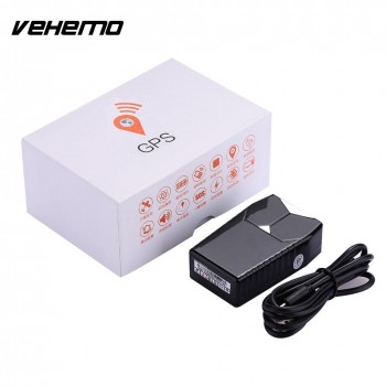 Vehemo GPS Tracker Car Locator Anti-Theft Real Time Auto Alarm System Mini MK9 4000mah