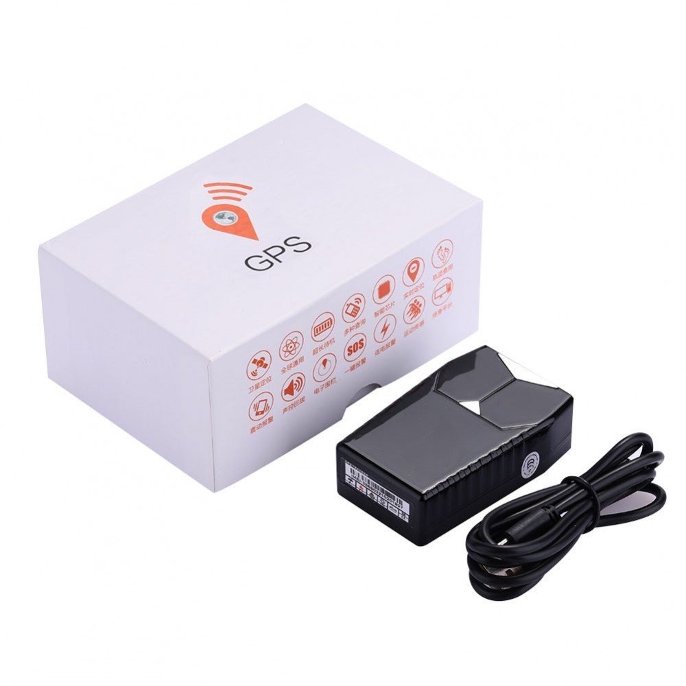 GPS Mini Track Car Locator Antitheft Device MK9 4000MAH Black Posting USB Truck