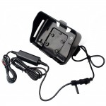 4.3 Inch GPS accessories,1 pc cradle holder+1 pc power cable Only suitable for Fodsports Waterproof Motorcycle Moto Navigation