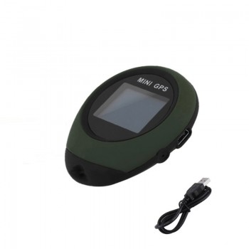 GPS Receiveramp;Location reliable Tracker Handheld Keychain USB Rechargeable Real Time Tracking Device For car Outdoor Travel