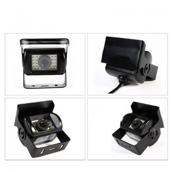 Waterproof Backup Camera Monitor Kit for Truck RV Trailer Bus Van Pickup Trucks Motor Home Car Reverse Camera with Night Vision