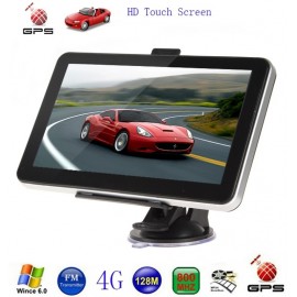 Fashion Car GPS 4.3 amp;quot; or 7amp;quot; HD Touch Screen Portable GPS Navigator FM MP3 Video Play Car Entertainment
