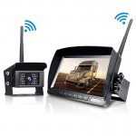 Digital Wireless Backup Camera kit LCD Rearview Monitor IP69 Waterproof Night Vision Backup Reverse Cam