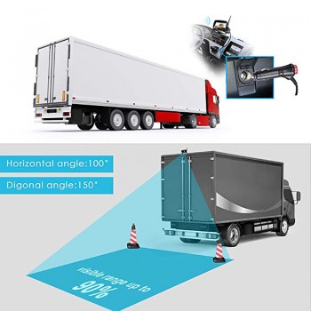 Digital Wireless Backup Camera kit LCD Rearview Monitor IP69 Waterproof Night Vision Backup Reverse Cam