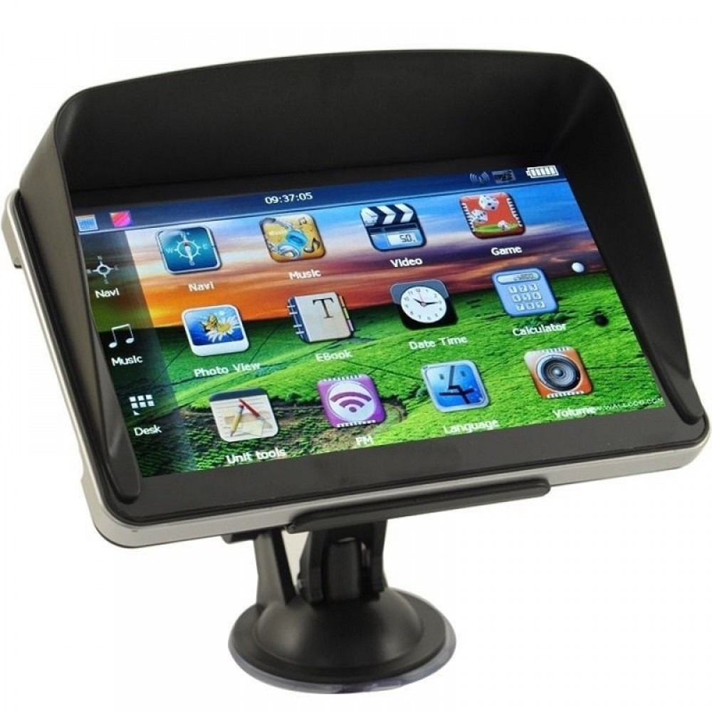 Car GPS Navigation 7 inch Capacitive screen HD FM 8GB/256MB Vehicle Truck GPS US+Canada+Mexico or Europe or and so on All New