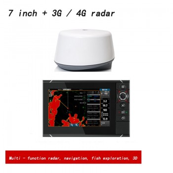 9+ 4G Color LCD Touch Screen Ocean Navigation AIS Receiver Marine GPS  Radar  Navigation  Fish Exploration 3D Display