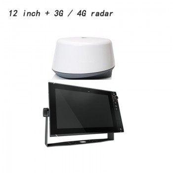 9+ 4G Color LCD Touch Screen Ocean Navigation AIS Receiver Marine GPS  Radar  Navigation  Fish Exploration 3D Display