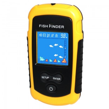 Fishing Finder Display 2018 Marine GPS Alarm 100M Portable Sonar LCD High Definition Fish Finders Fishing Lure Echo Sounder