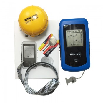 2018 Auto Plastic Fish Detector Marine GPS Wireless Big Fish Ultrasonic and Fishing Detecting deepwater Testing