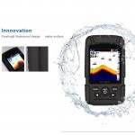 2018 Marine GPS High Definition Real Floating and Waterproof 2-in-1 Wireless Sonar Wired Transducer Fish Finder Monitor