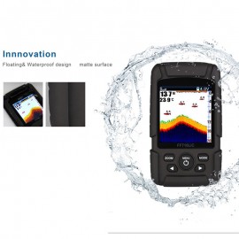 2018 Marine GPS High Definition Real Floating and Waterproof 2-in-1 Wireless Sonar Wired Transducer Fish Finder Monitor