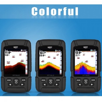 2018 Marine GPS High Definition Real Floating and Waterproof Fish Finder Monitor 2-in-1 Wireless Sonar Wired Transducer
