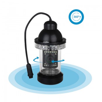 Auto Night Vision 360 Degree Photo Recording Marine GPS 7 Inch 20~50 M High Definition Underwater Fishing Device Camera Display