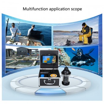 Auto Night Vision 360 Degree Photo Recording Marine GPS 7 Inch 20~50 M High Definition Underwater Fishing Device Camera Display