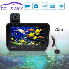 High-definition Night Vision Marine Gps 4.3 Inch 20 Meters Dual Lens Fish Detector Underwater Video Camera Fishing Device