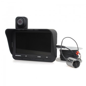 High-definition Night Vision Marine Gps 4.3 Inch 20 Meters Dual Lens Fish Detector Underwater Video Camera Fishing Device