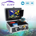 Auto 9 Inch Marine Gps Waterproof IP68 50 Meters High Definition 1000 Line Infrared White Light Fishing Fish Detector Display