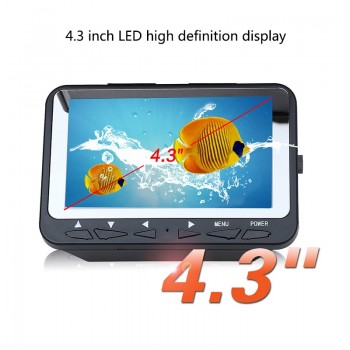 4.3 Inch High-definition Visible Infrared Fishing Rod Marine Gps 15 Meters Fishing Device Fishing Device Underwater Camera