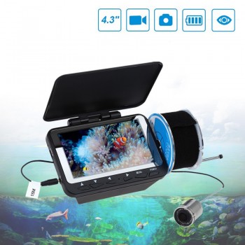 15 Meters Fishing Device Fishing Device Underwater Camera 4.3 Inch High-definition Visible Infrared Fishing Rod Marine Gps