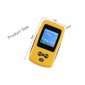 Auto Colorful Screen Cable Fish Detector Marine GPS Exquisite Water Depth Fish Quantity Location Water Grass Stone Display
