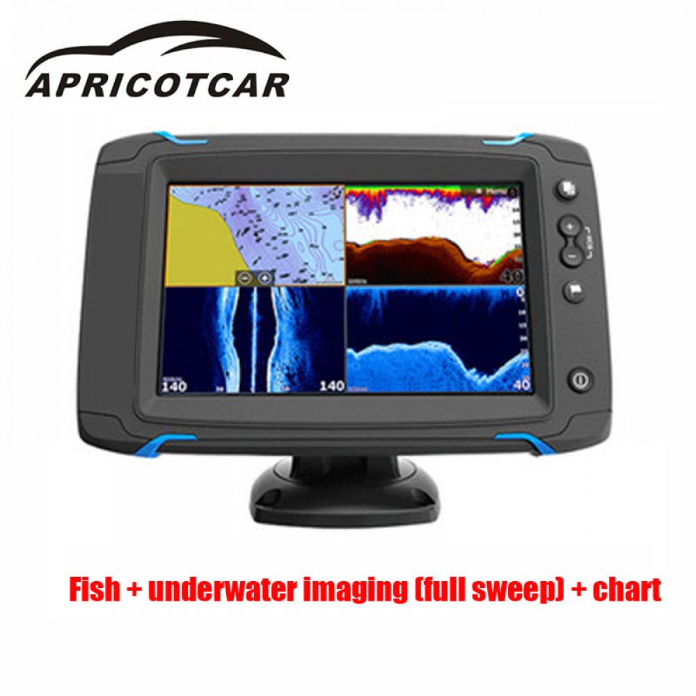 7-inch Touch Screen GPS Tracker Navigation Side Sweep Full Sweeps Na Touch Screen Touch Side Scan Sea Map Fish Detector