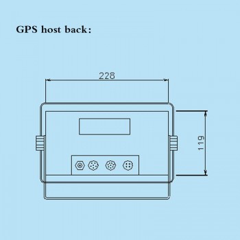 Marine GPS Navigator Two In One Chart Machine GPS amp; Accessories TFT 7 Inches True Color Liquid Crystal Marine GPS Display