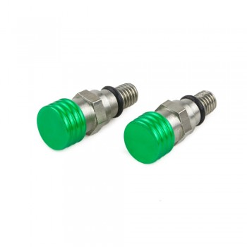 M5x0.8 CNC Fork Bleeder Valves Relief Valve Showa KAYABA For Honda Kawasaki Suzuki Yamaha