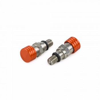 M5x0.8 CNC Fork Bleeder Valves Relief Valve Showa KAYABA For Honda Kawasaki Suzuki Yamaha