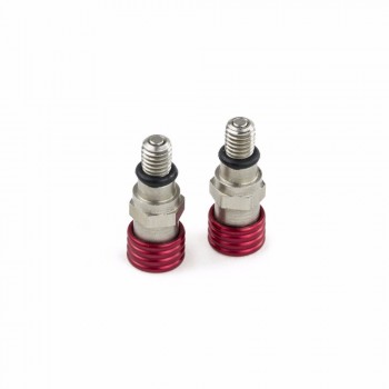 M5x0.8 CNC Fork Bleeder Valves Relief Valve Showa KAYABA For Honda Kawasaki Suzuki Yamaha