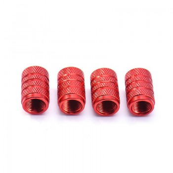 4ps Color New Tire Caps Aluminium Alloy Air Valve Caps Four Pieces Motorcycle Parts Valve Black Silver Red Gold Blue