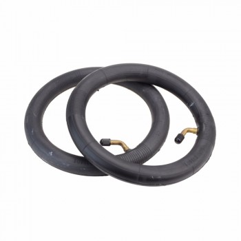 GOOFIT 8 X 1 1/4 Curved Bent Stem Inner Tube Tire for A-Bike Folding Bike Scooter Q001-020