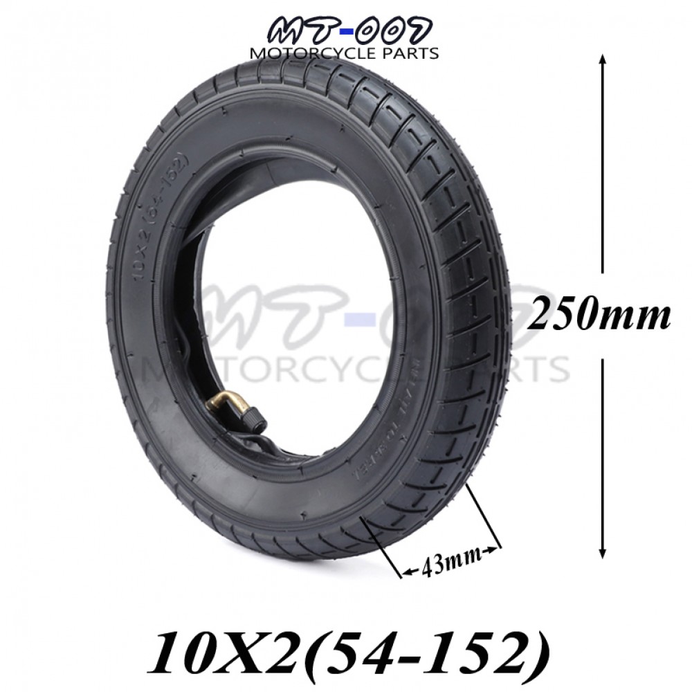 10x2/54-152 tire tyre inner tube fits mountain buggy electric scooter balancing car free shipping
