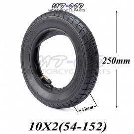 10x2/54-152 tire tyre inner tube fits mountain buggy electric scooter balancing car free shipping