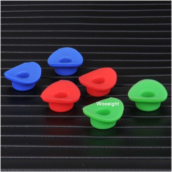 1 Pair Waterproof Air Valve Sleeve Guards Pad Silicone Rubber For The Inner Tube Of Motorcycles amp; Off-road Vehicles amp; ATV amp; UTV