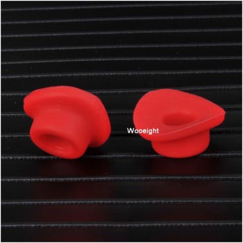 1 Pair Waterproof Air Valve Sleeve Guards Pad Silicone Rubber For The Inner Tube Of Motorcycles amp; Off-road Vehicles amp; ATV amp; UTV