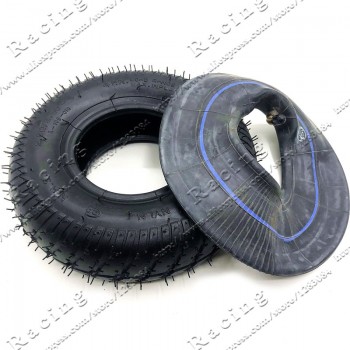 2.80/2.50-4Tire with Inner Tube 2.80/2.50-4 fits Gas / Electric Scooter ATV Elderly Mobility Scooter Motorcycles bikecle