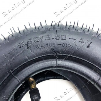 2.80/2.50-4Tire with Inner Tube 2.80/2.50-4 fits Gas / Electric Scooter ATV Elderly Mobility Scooter Motorcycles bikecle