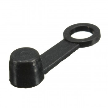 4Pcs Universal Black Motorcycle Motorbike Rubber Brake Bleed Nipple Grease Cap Dust Cover