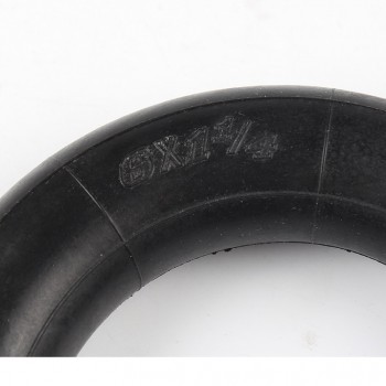 Free shipping Inner Tube 6X1 1/4 with a Bent Angle Valve Stem fits many gas electric scooters Motorcycle parts