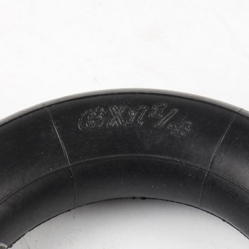 Free shipping Inner Tube 6X1 1/4 with a Bent Angle Valve Stem fits many gas electric scooters Motorcycle parts