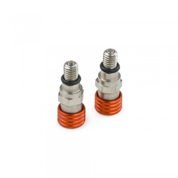 M4x0.7mm Fork Air Pressure Bleeders Screws Bolts Relief Valve For KTM 690 950 990 Enduro Adventure Supermoto R T Etc Dirt Bikes