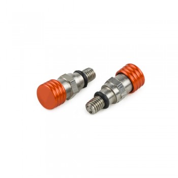 M4x0.7mm Fork Air Pressure Bleeders Screws Bolts Relief Valve For KTM 690 950 990 Enduro Adventure Supermoto R T Etc Dirt Bikes