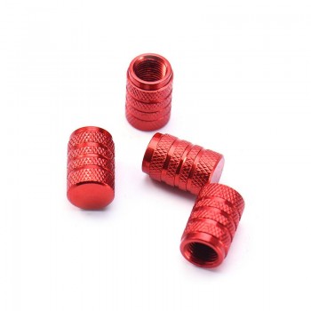 4PCS/ Set Tire Caps Aluminium Alloy Air Valve Caps Four Pieces Motorcycle Parts Valve Caps Car Accessories