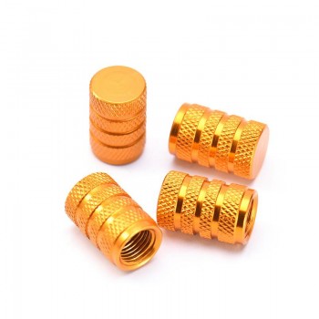 4PCS/ Set Tire Caps Aluminium Alloy Air Valve Caps Four Pieces Motorcycle Parts Valve Caps Car Accessories