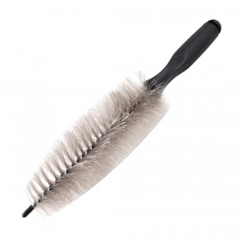 12 Auto Car Wheel Rim Brush Cleaning Cleaner Gray