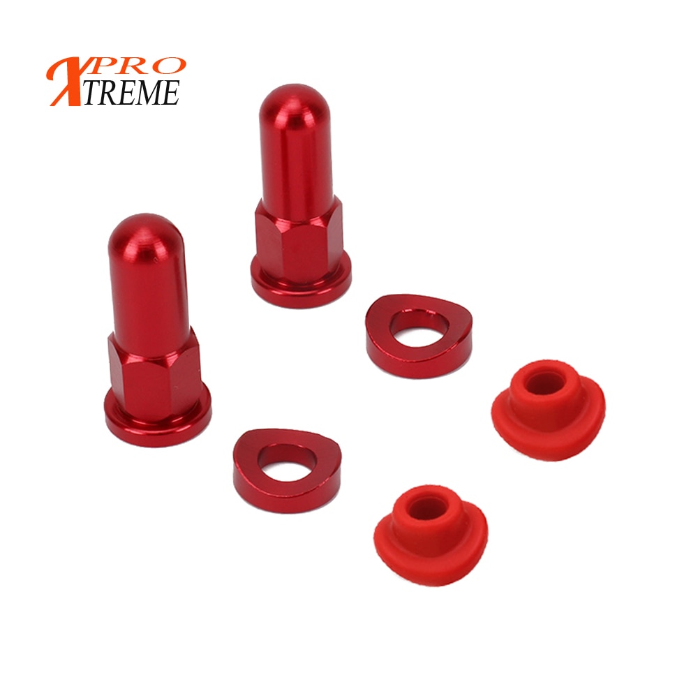 Motorcycle MX Rim Lock Covers Nuts Washers Security Bolts Gasket For Honda CR125 CR125R CR250 CR250R CRF230F CRF450X CRF450R CRF