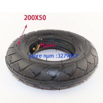 (8 X 2) 200X50 (8 inch) Tire fIT for electric Gas Scooter amp; Electric Scooter(inner tube included) wheelchair wheel