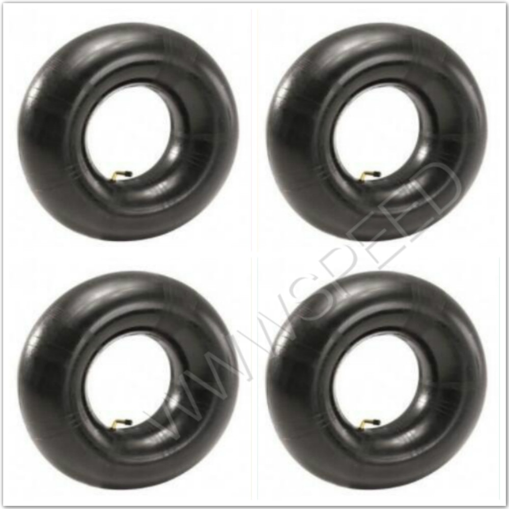 145/70-6 Tire TUBE (4) TIRE INNER TUBES 145 70x6 TR87 90 Bent valve replaces innter tube with cap ATV 4-WHEELS DINO HUMMER 4PCS
