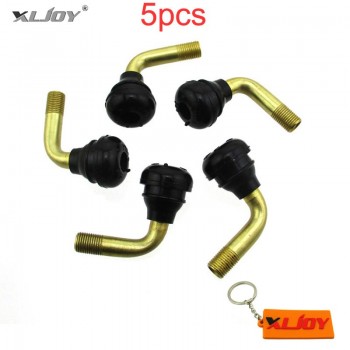 XLJOY PVR70 Tubeless Tire Valve Stems 90 degree Pull-In Auto For Scooter Moped ATV Quad Pit Dirt Bike Motorcycle