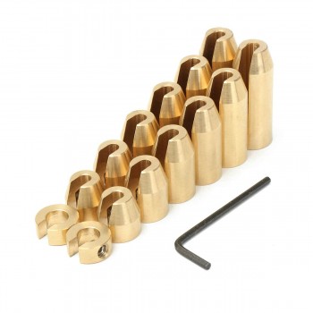 14 Pack Reusable Motorcycle Reusable Brass Wheel Spoke Balance Weights Refill Kits Super Moto Dual sport For Suzuki For Harley